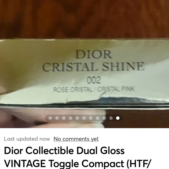 Dior Collectible Dual Gloss Toggle Compact (HTF/Ltd Edition/NIB) - Picture 3 of 13